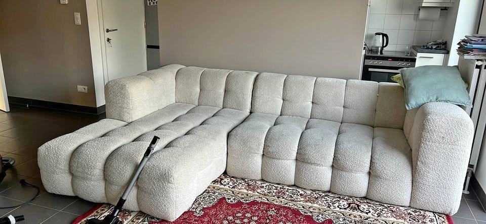 300 teddy zetel hoekbank